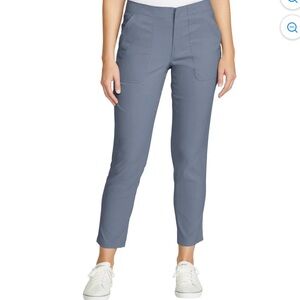 Women's Eddie Bauer Pants Size 10 UPF 50+ Performance Stretch Horizon